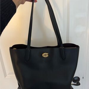 Coach Willow Twist Leather Tote bag